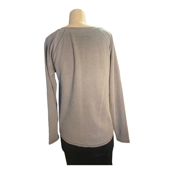 AC/DC for Lucky Brand long sleeve waffle knit shirt women’s size Small - Picture 4 of 4